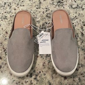 Gray Mule Sneakers